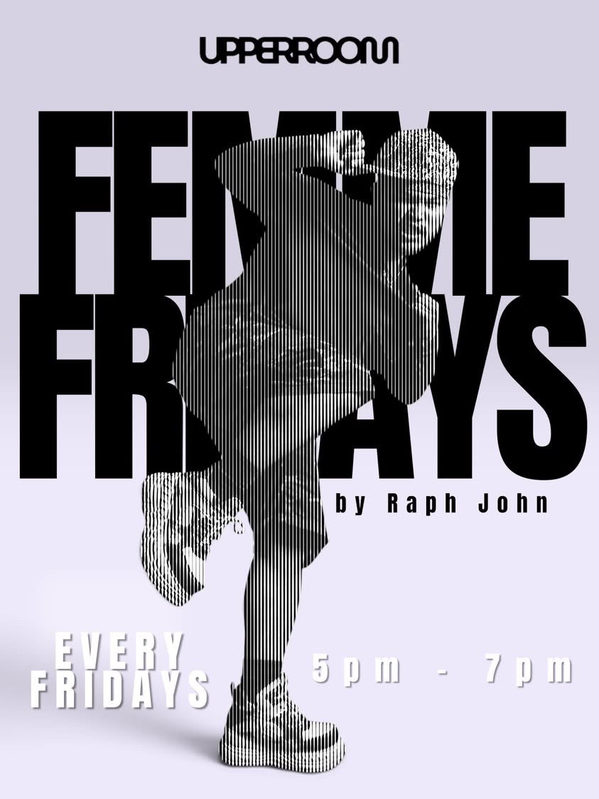 FRIDAY 5PM | FEMME CLASS with Coach Raph