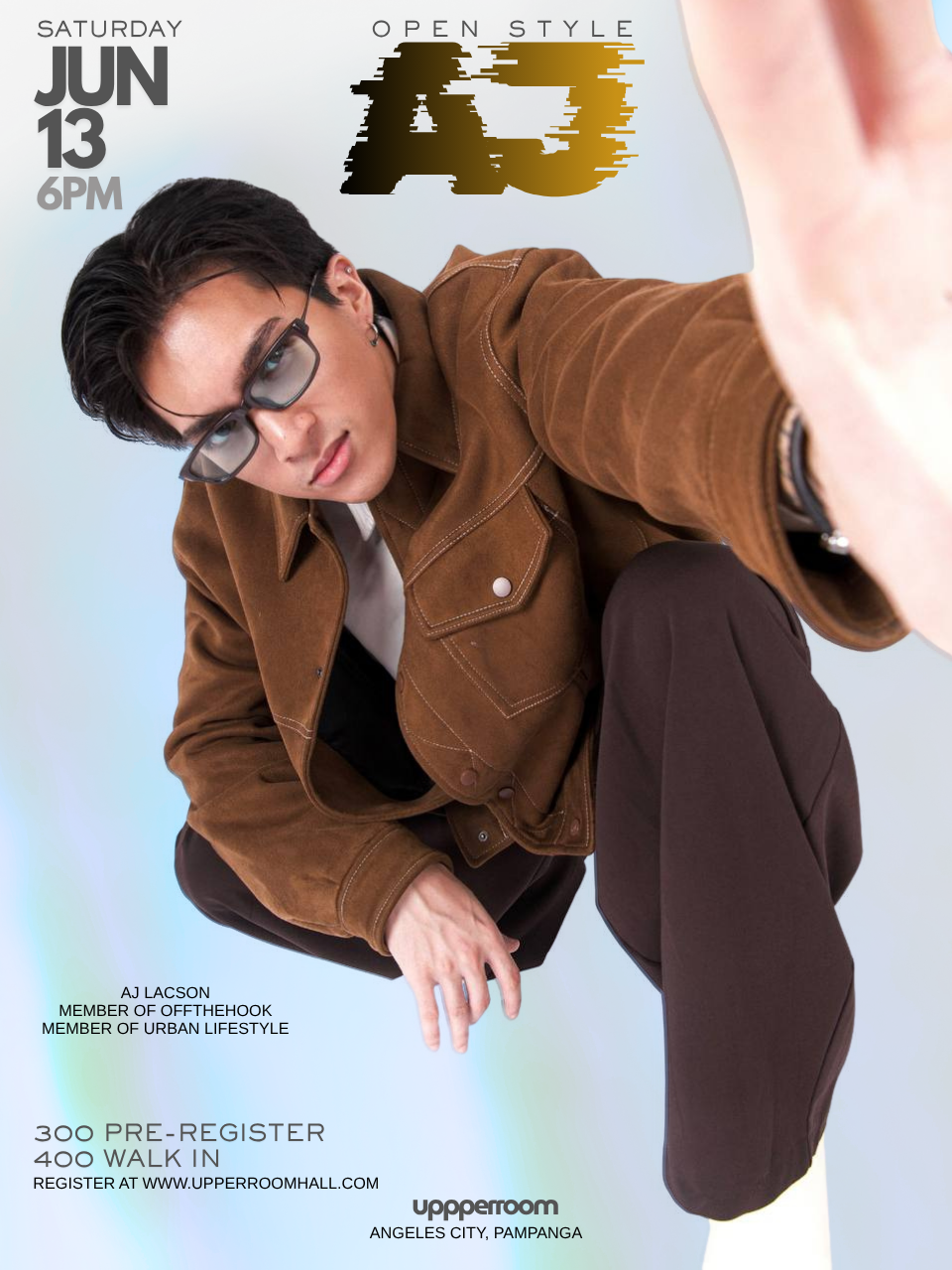 OPEN STYLE: AJ Lacson | JUNE 13 6PM