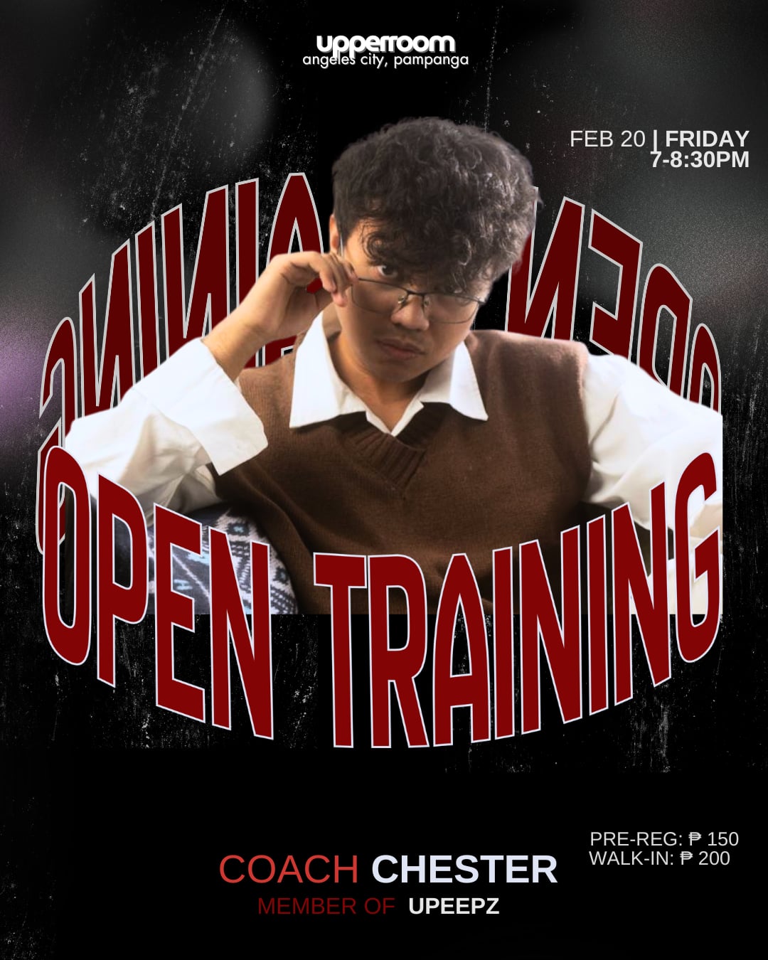 OPEN TRAINING: EVERY FRIDAY