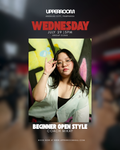 WEDNESDAY 5PM | Beginner Open Style with Coach Mikay