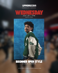 WEDNESDAY 7PM | Beginner Open Style with Coach Marvin