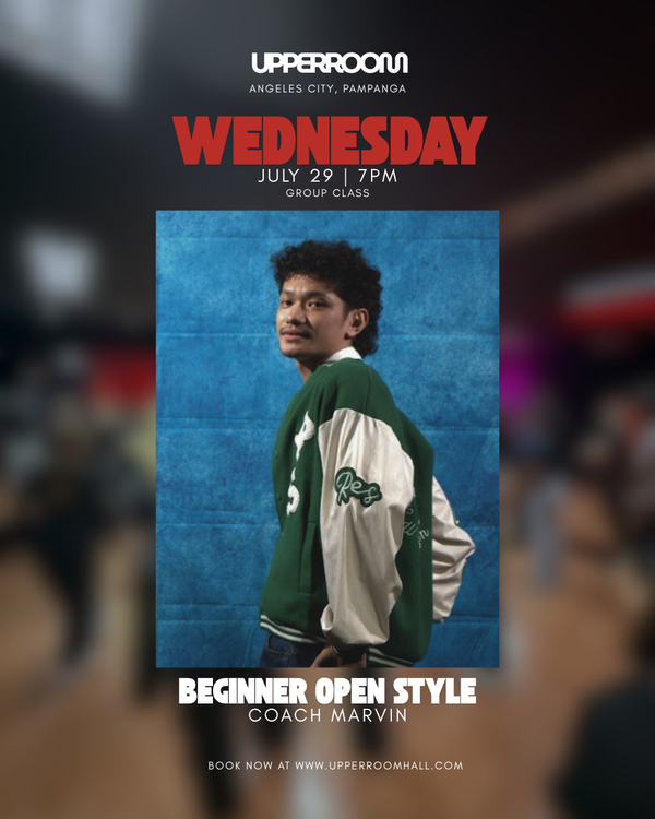 WEDNESDAY 7PM | Beginner Open Style with Coach Marvin