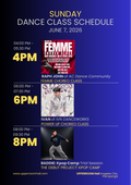 SUNDAY CLASSES: JUNE 7