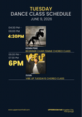 TUESDAY CLASSES: JUNE 9
